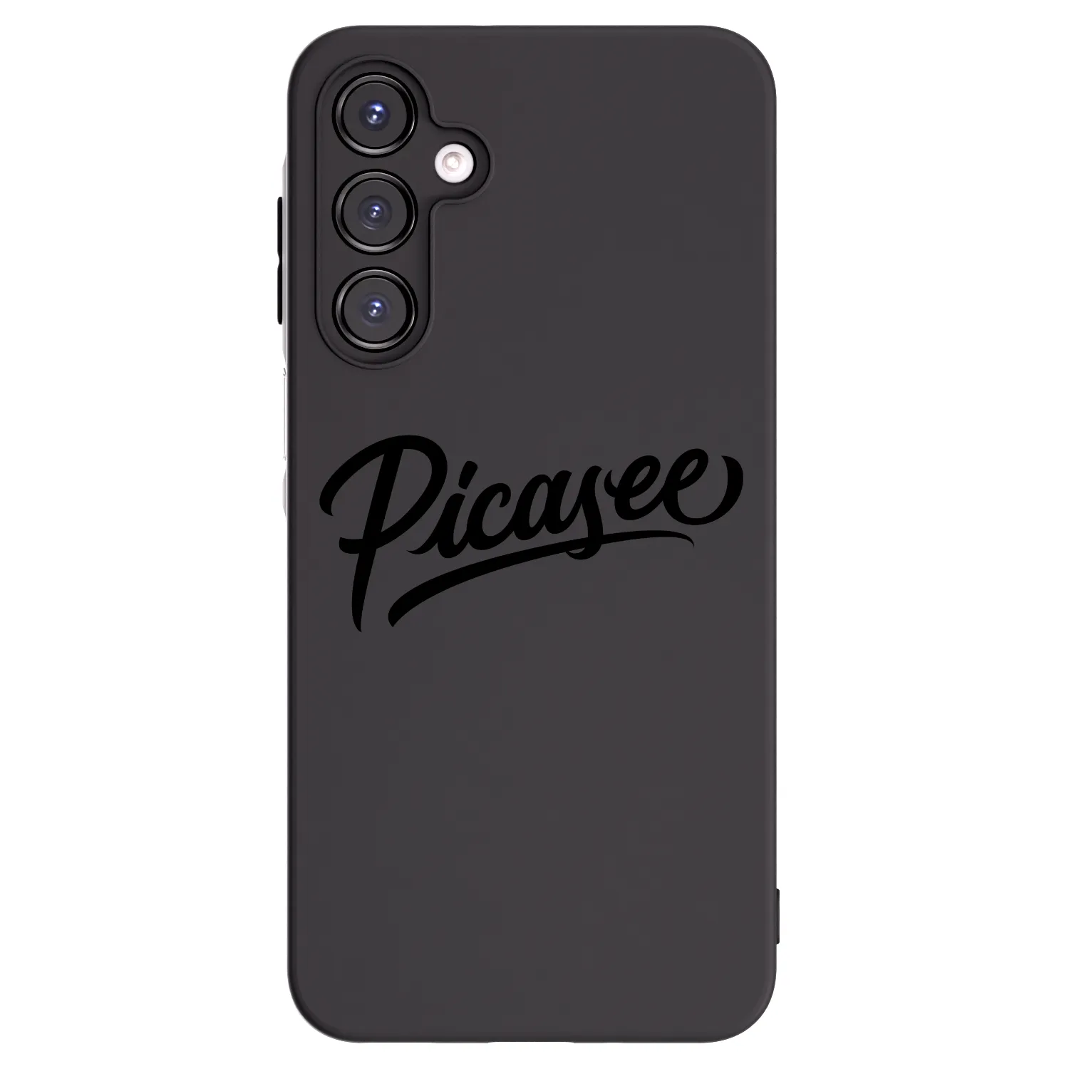Picasee silikonowe czarne etui na Samsung Galaxy A16 4G - Picasee - old logo - black