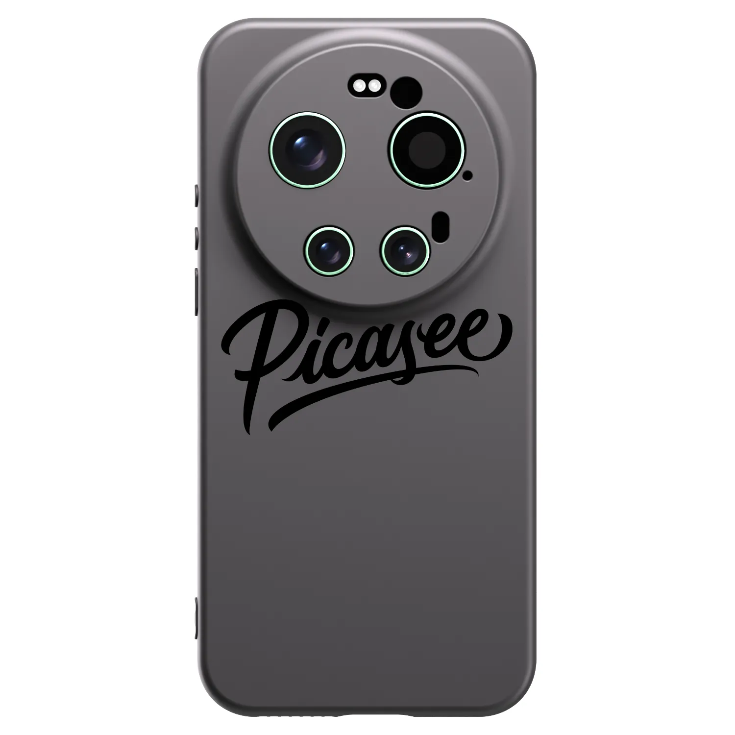 Picasee silikonowe czarne etui na Xiaomi 17 Ultra - Picasee - old logo - black