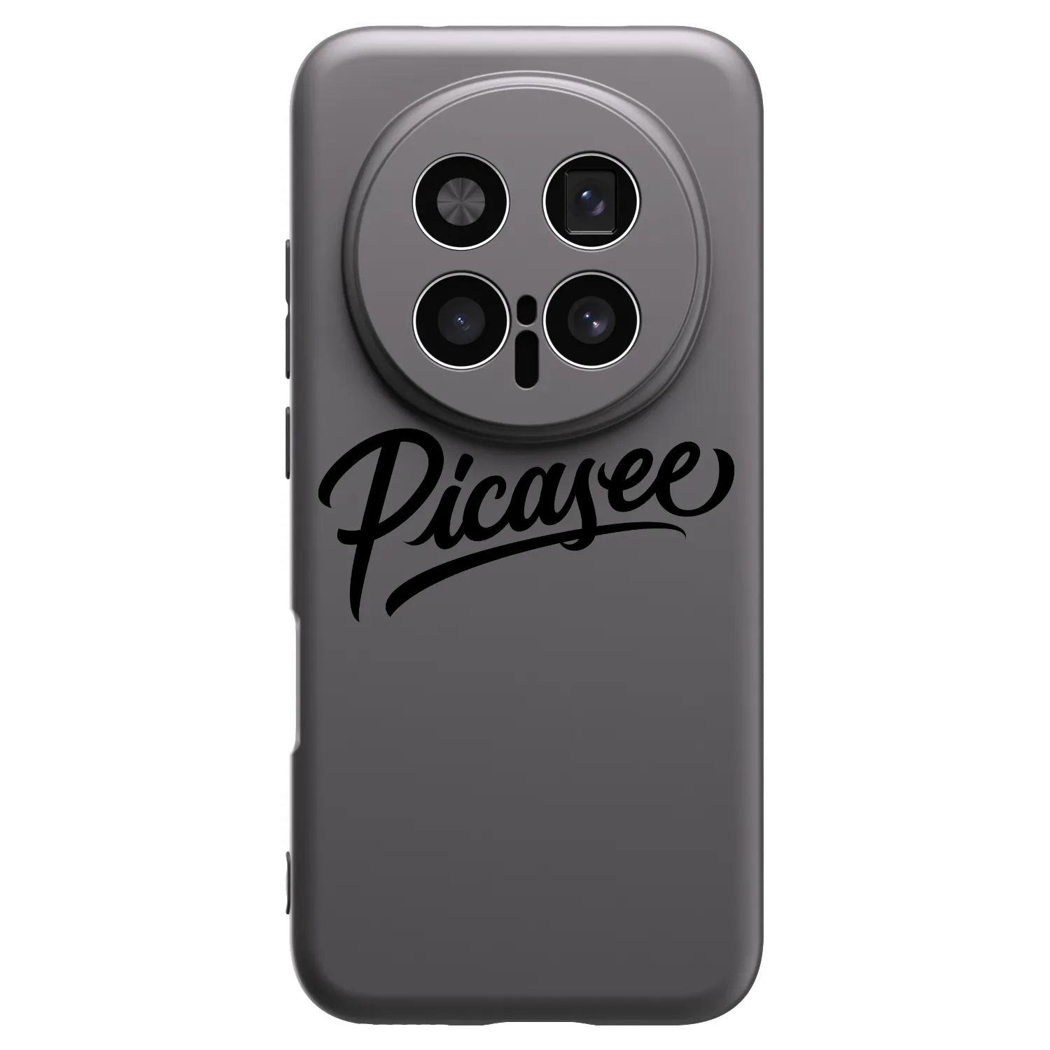 Picasee silikonowe czarne etui na Honor Magic8 Pro 5G - Picasee - old logo - black