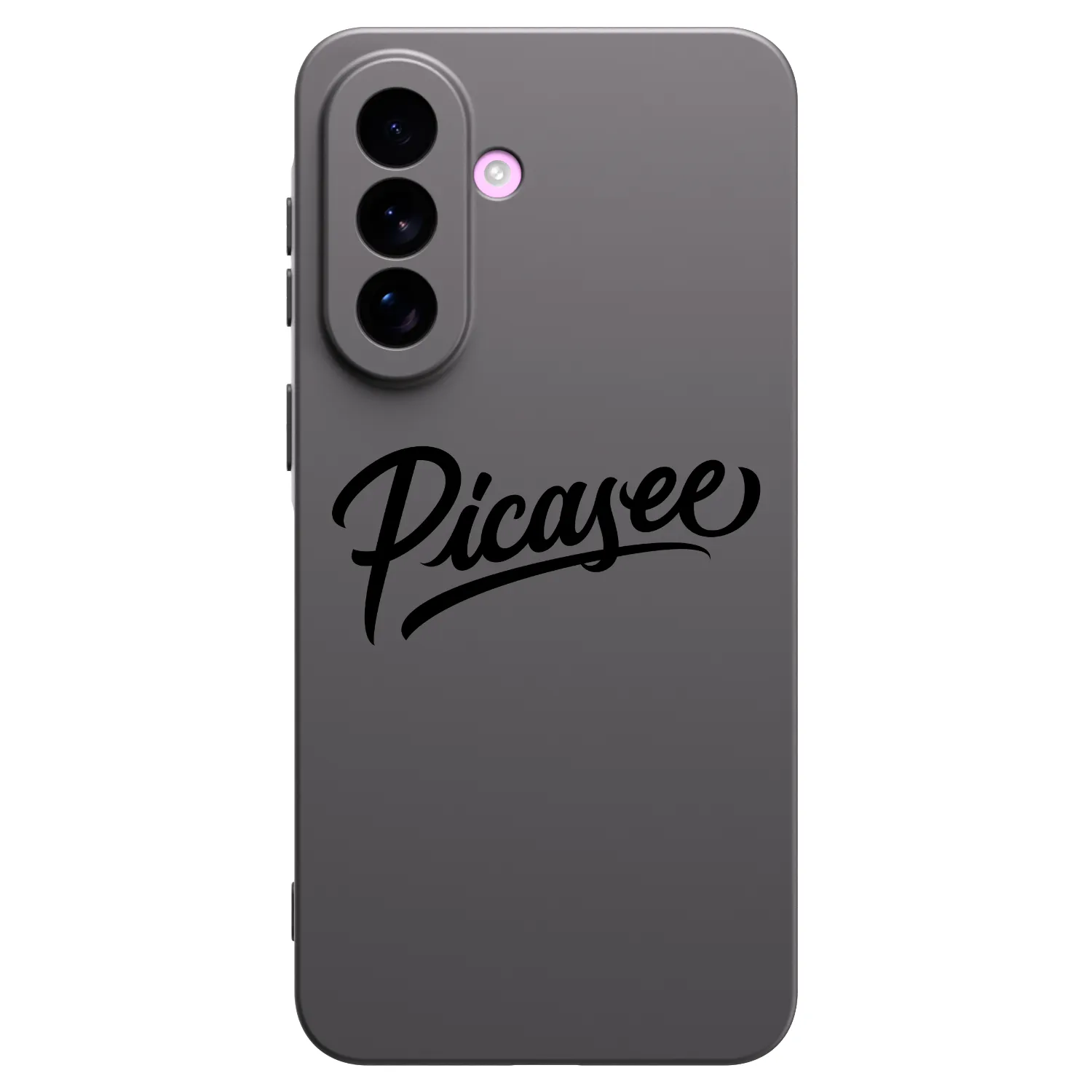 Picasee silikonowe czarne etui na Samsung Galaxy A57 5G - Picasee - old logo - black