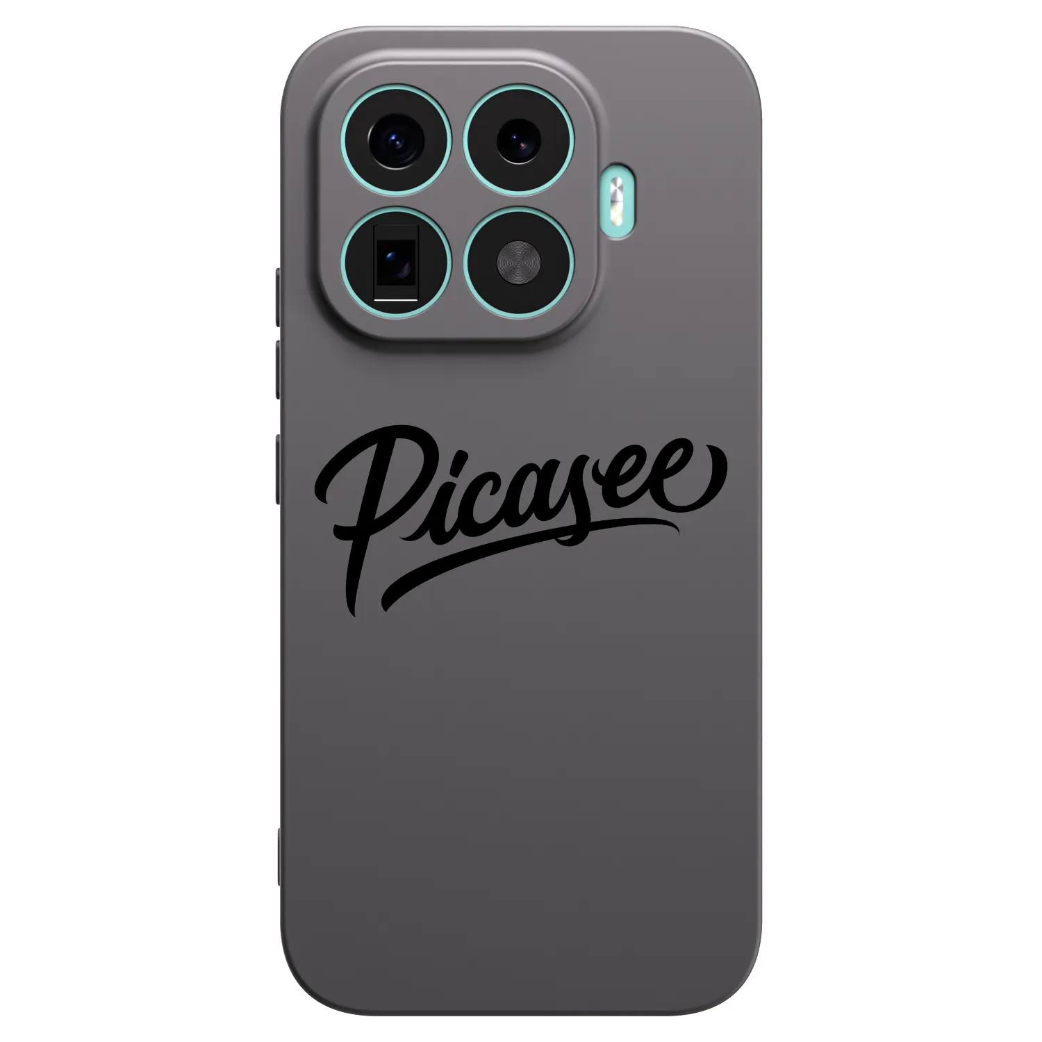 Picasee silikonowe czarne etui na Xiaomi 17T - Picasee - old logo - black