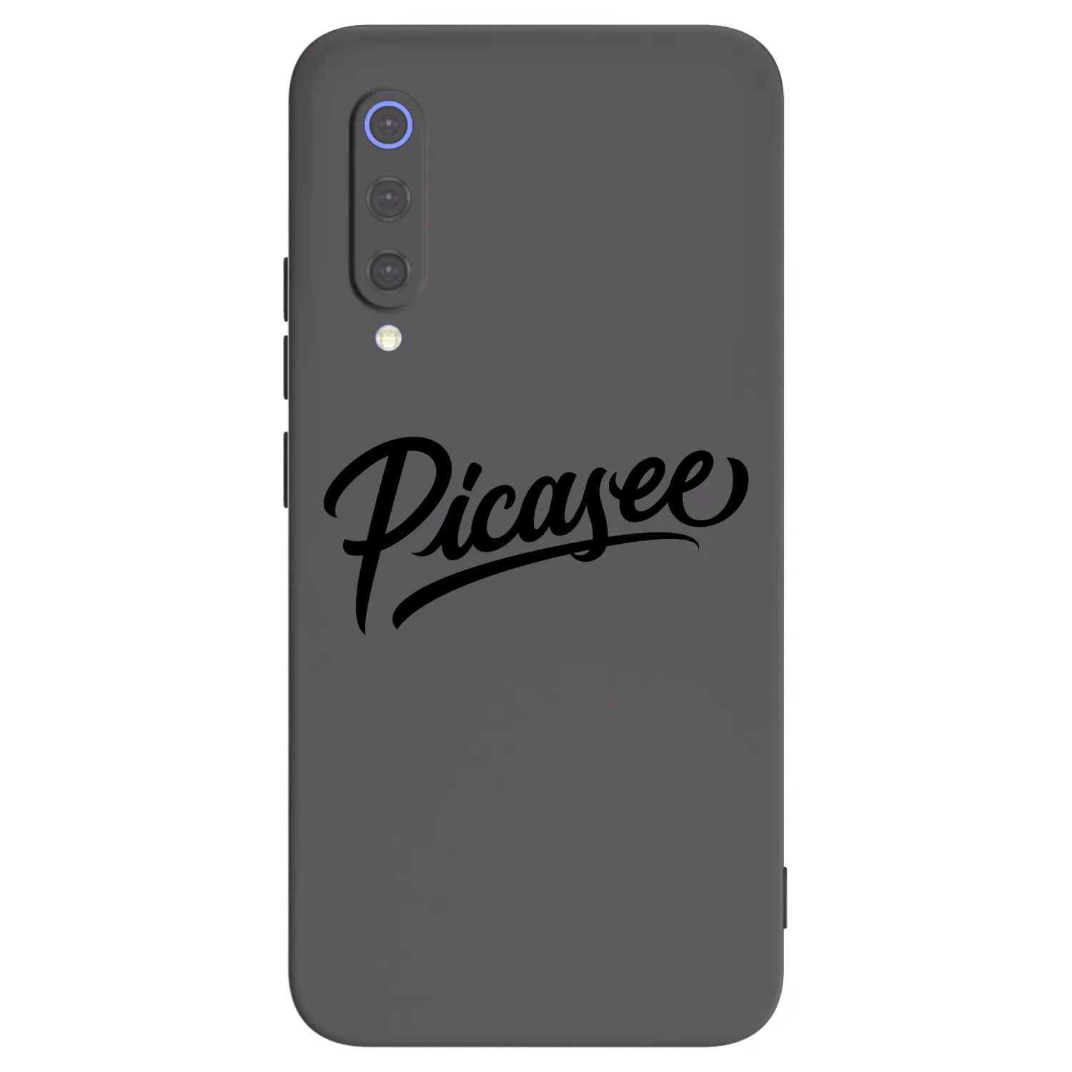 Picasee silikonowe czarne etui na Xiaomi Mi 9 SE - Picasee - old logo - black