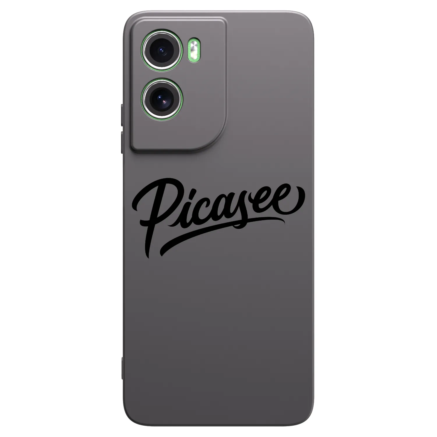 Picasee silikonowe czarne etui na Motorola Moto G06 - Picasee - old logo - black