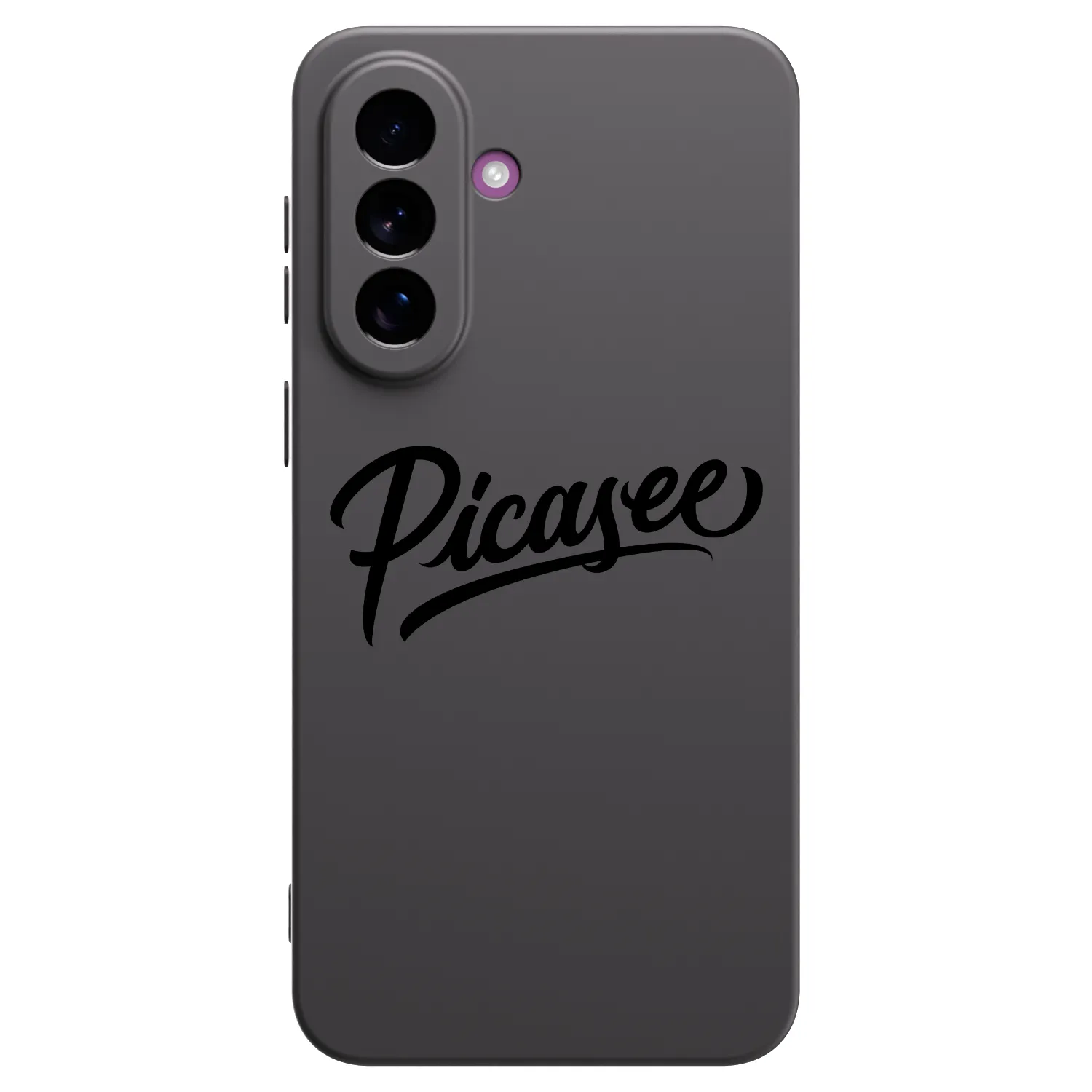 Picasee silikonowe czarne etui na Samsung Galaxy A37 - Picasee - old logo - black