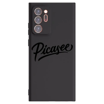 Etui na Samsung Galaxy Note 20 Ultra - Picasee - old logo - black