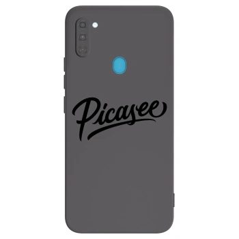 Etui na Samsung Galaxy M11 - Picasee - old logo - black