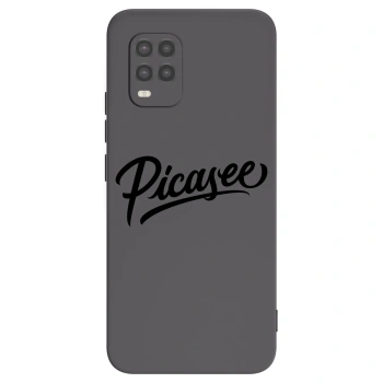 Etui na Xiaomi Mi 10 Lite - Picasee - old logo - black