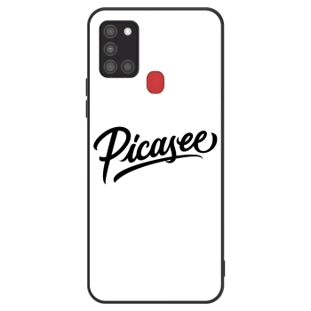 Etui na Samsung Galaxy A21s - Picasee - old logo - black