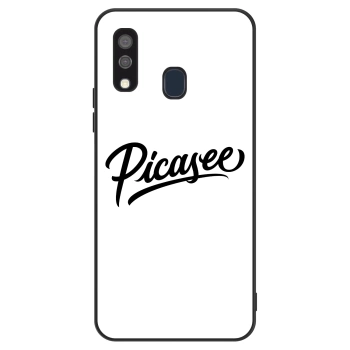 Etui na Samsung Galaxy A40 A405F - Picasee - old logo - black