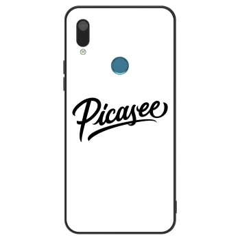 Etui na Huawei Y7 2019 - Picasee - old logo - black
