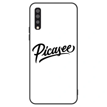 Etui na Samsung Galaxy A70 A705F - Picasee - old logo - black