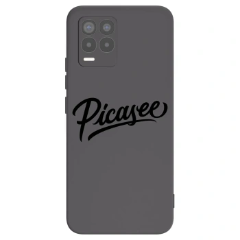 Etui na Realme 8 Pro - Picasee - old logo - black