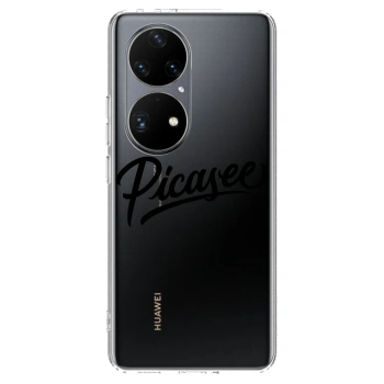 Etui na Huawei P50 - Picasee - old logo - black