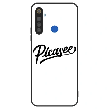 Etui na Realme 5 - Picasee - old logo - black