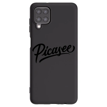 Picasee silikonowe czarne etui na Samsung Galaxy M12 M127F - Picasee - old logo - black