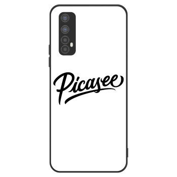 Etui na Realme 7 - Picasee - old logo - black