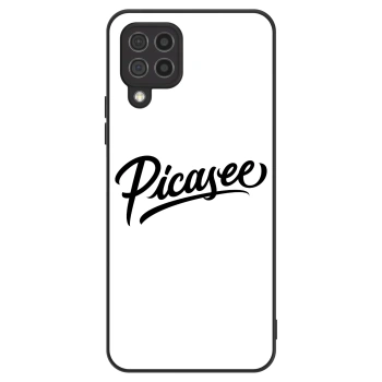 Etui na Samsung Galaxy A22 A225F 4G - Picasee - old logo - black