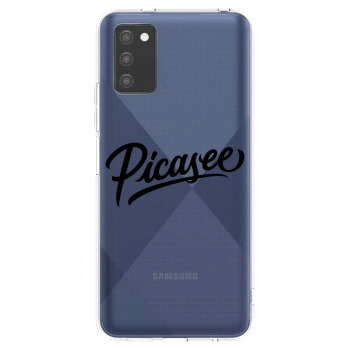Etui na Samsung Galaxy A03s A037G - Picasee - old logo - black