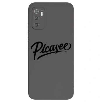 Picasee silikonowe czarne etui na Xiaomi Poco M3 Pro 5G - Picasee - old logo - black