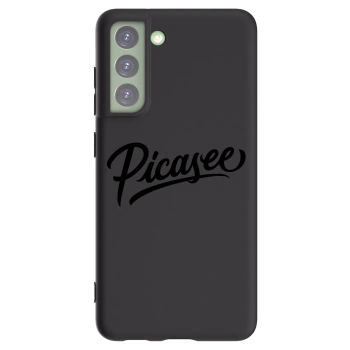 Picasee silikonowe czarne etui na Samsung Galaxy S21 FE 5G - Picasee - old logo - black