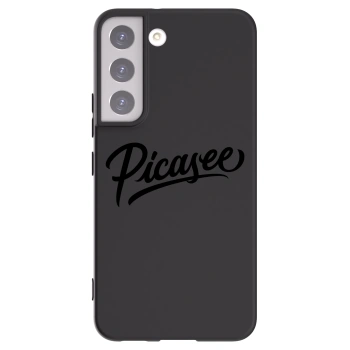 Picasee silikonowe czarne etui na Samsung Galaxy S22 5G - Picasee - old logo - black