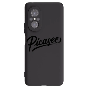 Picasee silikonowe czarne etui na Huawei Nova 9 SE - Picasee - old logo - black