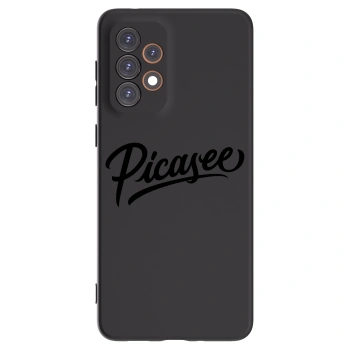 Picasee silikonowe czarne etui na Samsung Galaxy A33 5G A336 - Picasee - old logo - black