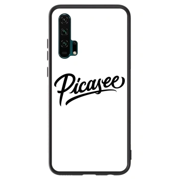 Etui na Honor 20 Pro - Picasee - old logo - black