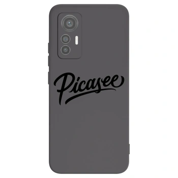 Picasee silikonowe czarne etui na Xiaomi 12 Lite - Picasee - old logo - black