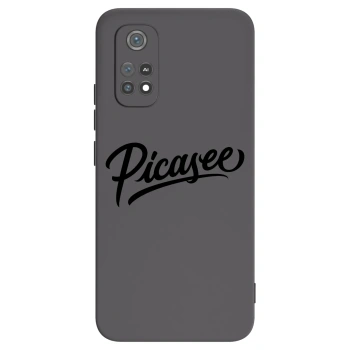 Picasee silikonowe czarne etui na Xiaomi Poco M4 Pro - Picasee - old logo - black