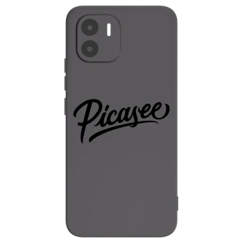 Picasee silikonowe czarne etui na Xiaomi Redmi A1 - Picasee - old logo - black