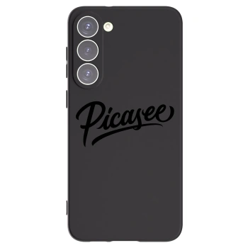 Picasee silikonowe czarne etui na Samsung Galaxy S23+ 5G - Picasee - old logo - black