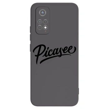 Picasee silikonowe czarne etui na Xiaomi Redmi Note 11S 5G - Picasee - old logo - black