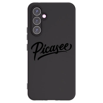 Picasee silikonowe czarne etui na Samsung Galaxy A54 5G A546B - Picasee - old logo - black