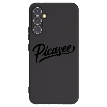 Picasee silikonowe czarne etui na Samsung Galaxy A34 5G A346B - Picasee - old logo - black
