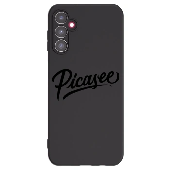 Picasee silikonowe czarne etui na Samsung Galaxy A14 4G A145R - Picasee - old logo - black