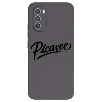 Etui na Motorola Moto G62 - Picasee - old logo - black