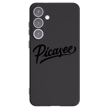 Picasee silikonowe czarne etui na Samsung Galaxy S24+ S926B 5G - Picasee - old logo - black