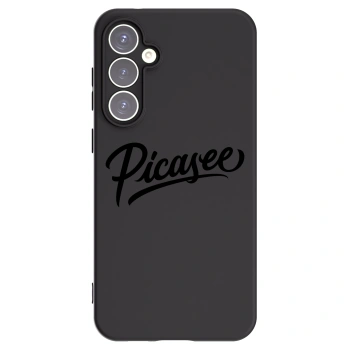 Picasee silikonowe czarne etui na Samsung Galaxy S23 FE S711B - Picasee - old logo - black