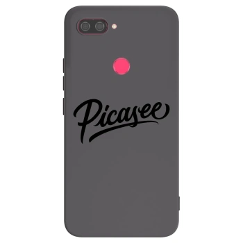 Etui na Xiaomi Mi 8 Lite - Picasee - old logo - black