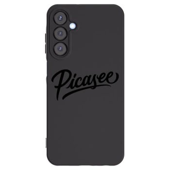 Picasee silikonowe czarne etui na Samsung Galaxy A25 A256B 5G - Picasee - old logo - black