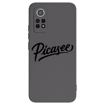Picasee silikonowe czarne etui na Xiaomi Redmi Note 12 Pro 4G - Picasee - old logo - black