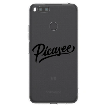 Etui na Xiaomi Mi A1 Global - Picasee - old logo - black