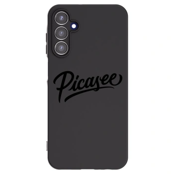 Picasee silikonowe czarne etui na Samsung Galaxy A15 A155F 4G - Picasee - old logo - black