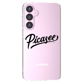 Picasee silikonowe przeźroczyste etui na Samsung Galaxy A55 5G A556B - Picasee - old logo - black