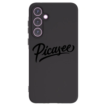 Picasee silikonowe czarne etui na Samsung Galaxy A35 5G A356B - Picasee - old logo - black