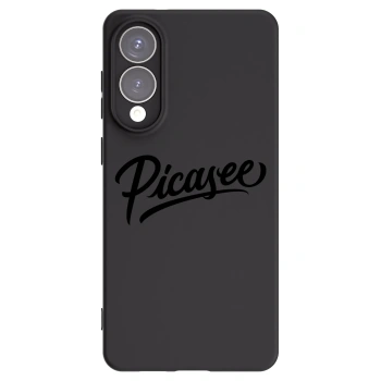 Picasee silikonowe czarne etui na Samsung Galaxy S25 Edge 5G - Picasee - old logo - black