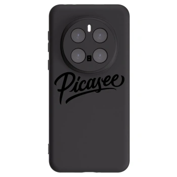 Picasee silikonowe czarne etui na Honor Magic7 Pro 5G - Picasee - old logo - black