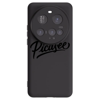 Picasee silikonowe czarne etui na Xiaomi 15 Ultra - Picasee - old logo - black