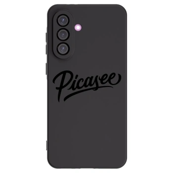 Picasee silikonowe czarne etui na Samsung Galaxy A56 5G A566B - Picasee - old logo - black